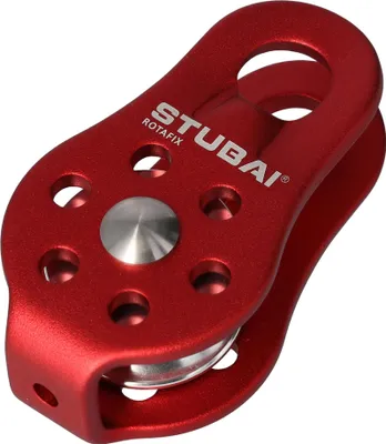 Produktbild von STUBAI Minirolle ROTAFIX | 80 g | Gebrauchslast 22 kN, effiziente Seilmanöver für Seile bis zu 12 mm Durchmesser