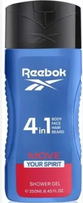 Obrázok produktu pre Reebok 4v1 sprchový gél Move Your Spirit 400ml Starostlivosť o telo Muži Muži