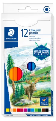 Produktbild von STAEDTLER Buntstift Design Journey 12er Kartonetui
