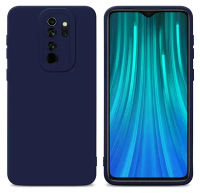 Produktbild von Cadorabo Hülle für Xiaomi RedMi NOTE 8 PRO Schutz Hülle in Blau TPU Silikon Etui Case Handyhülle