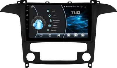 Produktbild von Autoradio mit Bluetooth und CarPlay für Ford S-Max (2007–2015) – Kompatibel mit Apple und Android – Stereoanlage – Navigationssystem – 2 GB RAM, 32 GB Speicher