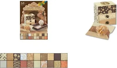 Zdjęcie produktu dla Folia 550404, Papier artystyczny, 20 ark.