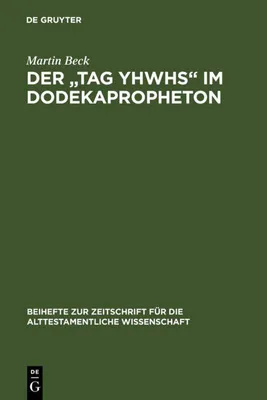 Produktbild von Der "Tag YHWHs" im Dodekapropheton