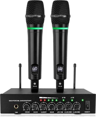 Obrázek produktu pro Bezdrátový mikrofonní systém UHF s technologií Bluetooth 5.0, délka 635 mm
