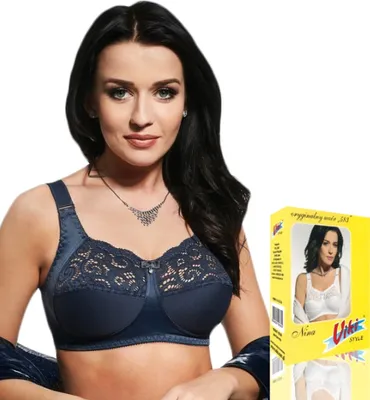 Obrázek produktu pro SOLO VIKI NINA BRA 583 - Dámská podprsenka BH Spitze breite Riemen - GRAPHITE - 95D