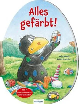 Produktbild von Der kleine Rabe Socke: Alles gefärbt! Konturgestanzt