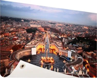Produktbild von Gartenposter - 60x40 cm - Sint-Pietersplein Rom  - Modernes Wandbilder - Europäische Städte
