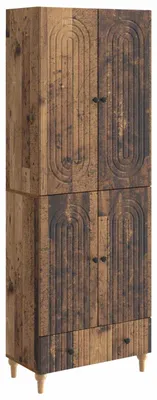 Image de Ensemble de 2 armoires vidaXL, 66 x 34,5 x 95 cm, aggloméré