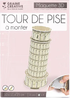 Immagine prodotto di Modello da costruire - Torre di Pisa