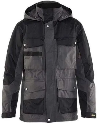 Produktbild von Blakläder Winterparka 4434 1945 , Farbe:grau/schwarz, Größe:4XL