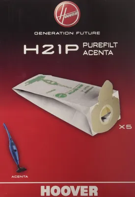 Produktbild von Hoover H21P Staubsaugerbeutel Originalzubehör Papier geruchshemmend 5 Stück