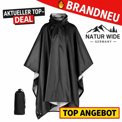 Zdjęcie produktu dla NaturWide™ 3 w 1 poncho przeciwdeszczowe mackintosh peleryna przeciwdeszczowa peleryna przeciwdeszczowa peleryna przeciwdeszczowa