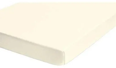 Produktbild von Biberna Feinbiber Spannbetttuch 100% Baumwolle Deluxe 70 x 140 cm, Farbe:Natur