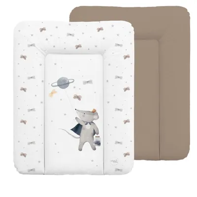 Zdjęcie produktu dla CEBA BABY Miękka poduszka do przewijania mała (50x70) Basic Cosmic Mouse