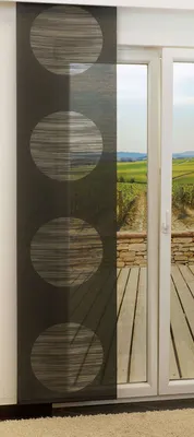 Produktbild von Schiebegardine von Lysel - Target transparent in den Maßen 245 cm x 60 cm