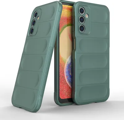 Produktbild von Handy Hülle für Samsung Galaxy A14 5G Grip Case Cover Schutzhülle Softgrip Farbe: Grün