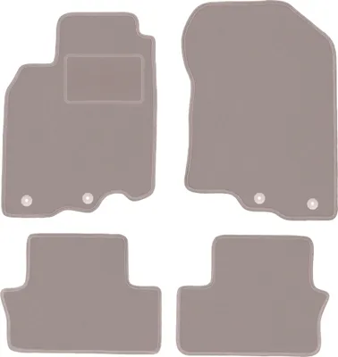 Produktbild von Velours-Autoteppiche für: Honda Insight II Hatchback (2009-2014) Beige