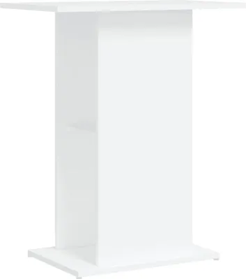 Produktbild von vidaXL Aquariumständer Weiß 60,5x36x72,5 cm Holzwerkstoff