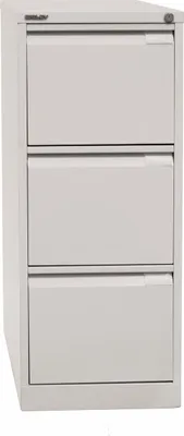 Produktbild von Bisley Hängeregistratur Schrank - 3 Schübe - Farbe: Lichtgrau