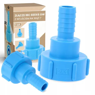 Obrázek produktu pro TRCR Redukce IBC S60x6 GW na hadici 1''