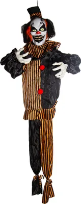 Produktbild von Gloomy der zitternde Horrorclown mit Leuchtaugen & Sound 170 cm