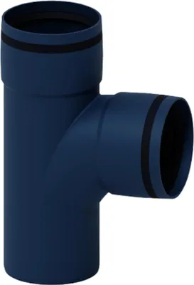 Produktbild von Poloplast POLO-KAL XS, Abzweig, DN 90/90/87, 1 Stk.
