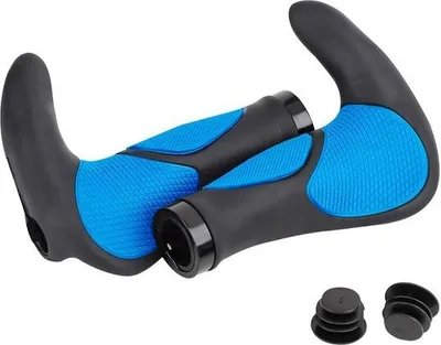 Produktbild von Famanu Fahrradgriffe Ergonomische Handgriffe Antirutsch - Blau