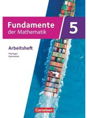 Obrázek produktu pro Fundamente der Mathematik 5. Schuljahr - Thüringen - Arbeitsheft mit Medien