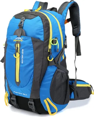 Produktbild von 40L Bergsteigerrucksack, kleiner Rucksack, wasserdichter Bergsteigerrucksack, packbarer Rucksack, Damen- und Herren-Outdoor-Bergsteigerrucksäcke