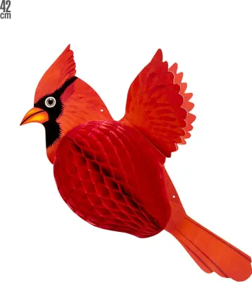 Produktbild von Roter Exotischer Vogel 42cm