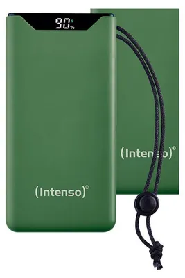 Produktbild von Intenso 7332037, 10000 mAh, Lithium Polymer (LiPo), Power Delivery, Quick Charge 3.0, 3,7 V, 20 W, Grün