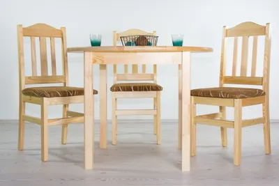 Produktbild von Runder Tisch Kiefernholz