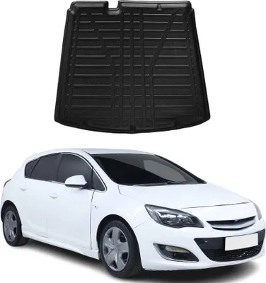 Produktbild von Kofferraumwanne Laderaumwanne für Opel Astra J 2012-2015 Stufenheck Gummi TPE