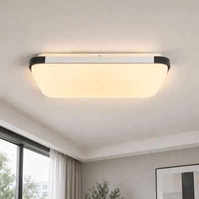 Produktbild von LZQ Acryl LED Deckenleuchte 72W Kaltweiß Deckenlampe Flur Wohnzimmer Wandlampe Büro