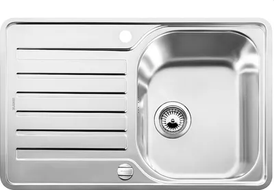 Imagen del producto de BLANCO Lantos 45 S-IF Compact, Mueble con fregadero, Rectangular, Acero inoxidable, Acero inoxidable, 1 cuba, Acabado cepillado