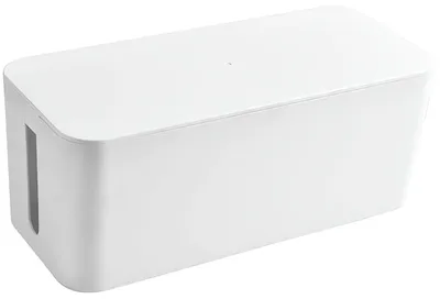Image de Apt Ag381B Organiseur De Câbles Blanc