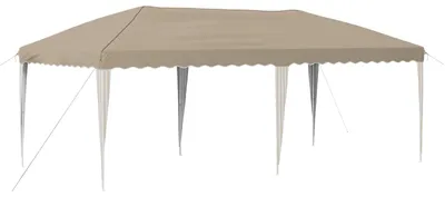 Image de Tente de fête pop-up 575 x 290 x 245 cm Crème