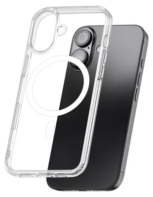 Produktbild von Handy Hülle für Apple iPhone 17 Handyhülle mit Magnetring Case Cover Bumper Backcover Schutzhülle Magnethülle Farbe: Transparent