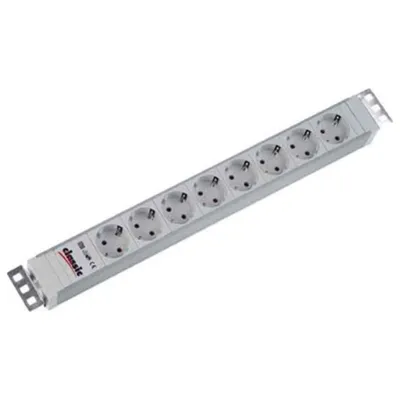 Immagine prodotto di Bachmann - Cavo di prolunga (montabile su rack) - AC 230 V - 8 spine di uscita - 1U - 48,3 cm (19") (6916