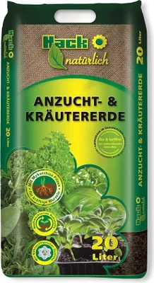 Produktbild von Hack Anzuchterde & Kräutererde 20L