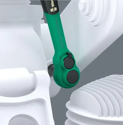 Produktbild von Wera 8010 B Zyklop Comfort Knarre, mit Umschalthebel, mit 3/8-Antrieb