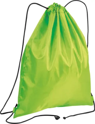 Produktbild von Gymbag / Sportbeutel / Turnbeutel / aus recyceltem Polyester / Farbe: hellgrün