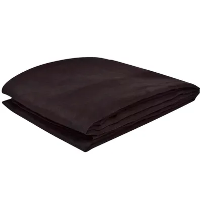 Image de Couvre-lit Micro-Suede Marron 210 x 280 cm