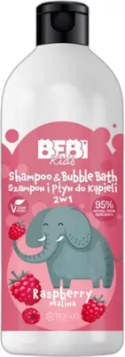 Immagine prodotto di BARWA Bebi Kids Shampoo e lozione da bagno 2in1 - Lampone 500ml
