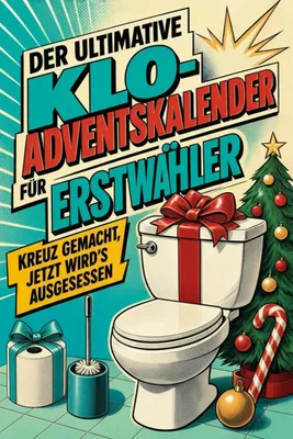 Produktbild von Der ultimative Klo-Adventskalender für Erstwähler