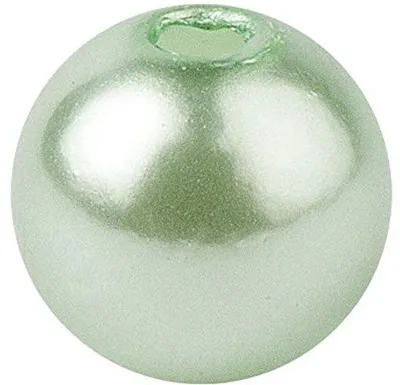 Immagine prodotto di Perline a forma di cuore color menta, 10 mm, 50 pezzi