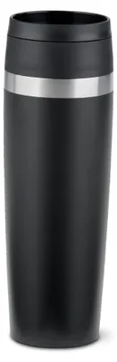 Produktbild von EMSA Travel Mug Coated, Comfort Screw Lid, Quick Press, Powder Coating, Travel-R