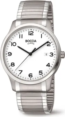 Produktbild von Boccia Herren Armbanduhr 3616-01 Classic Zugband