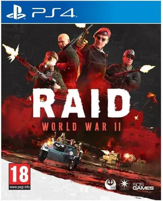 Produktbild von Digital Bros Raid World War II, PS4, PlayStation 4, Multiplayer-Modus, M (Reif)