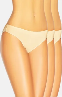 Produktbild von Teyli 3er Pack: Klassisches Damen-Bambushöschen Nathalie Female 530-3 beige XL